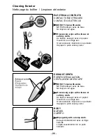 Предварительный просмотр 25 страницы Panasonic MC-BU100 Operating Instructions Manual