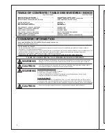 Предварительный просмотр 2 страницы Panasonic MC-CG301 Operating Instructions Manual