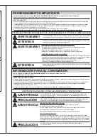 Предварительный просмотр 3 страницы Panasonic MC-CG301 Operating Instructions Manual