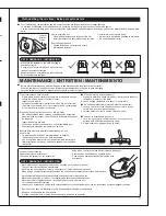 Предварительный просмотр 11 страницы Panasonic MC-CG301 Operating Instructions Manual