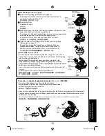 Предварительный просмотр 15 страницы Panasonic MC-CG370 Operating Instructions Manual