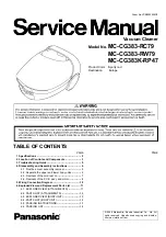 Panasonic MC-CG383-RC79 Service Manual предпросмотр