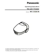 Предварительный просмотр 1 страницы Panasonic MC-CG383K Operating Instructions Manual