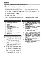 Предварительный просмотр 20 страницы Panasonic MC-CG461 Operating Instructions Manual