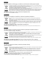 Предварительный просмотр 28 страницы Panasonic MC-CG461 Operating Instructions Manual