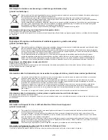 Предварительный просмотр 29 страницы Panasonic MC-CG461 Operating Instructions Manual