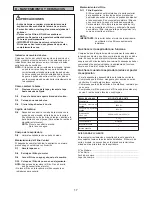 Предварительный просмотр 17 страницы Panasonic MC-CG475 Operating Instructions Manual