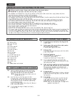 Предварительный просмотр 18 страницы Panasonic MC-CG475 Operating Instructions Manual