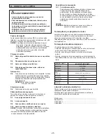 Предварительный просмотр 25 страницы Panasonic MC-CG475 Operating Instructions Manual