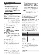 Preview for 27 page of Panasonic MC-CG475 Operating Instructions Manual