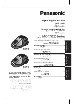 Panasonic MC-CG520 Operating Instructions Manual предпросмотр