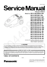 Panasonic MC-CG521RV47-MY Service Manual предпросмотр