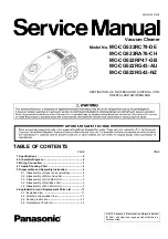 Panasonic MC-CG522RC79-DE Service Manual предпросмотр