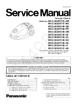 Предварительный просмотр 1 страницы Panasonic MC-CG523K147-AE Service Manual