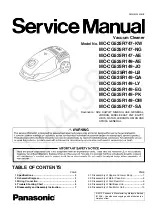 Предварительный просмотр 1 страницы Panasonic MC-CG525R747-KW Service Manual