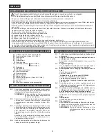 Предварительный просмотр 6 страницы Panasonic MC-CG661 Operating Instructions Manual