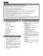 Предварительный просмотр 18 страницы Panasonic MC-CG661 Operating Instructions Manual