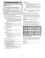 Предварительный просмотр 19 страницы Panasonic MC-CG661 Operating Instructions Manual