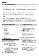 Предварительный просмотр 40 страницы Panasonic MC-CG675 Operating Instructions Manual