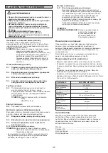 Предварительный просмотр 45 страницы Panasonic MC-CG675 Operating Instructions Manual