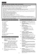 Предварительный просмотр 12 страницы Panasonic MC-CG677 Operating Instructions Manual