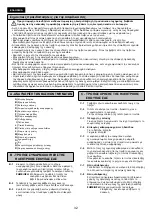 Предварительный просмотр 32 страницы Panasonic MC-CG683 Operating Instructions Manual