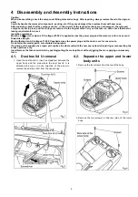 Предварительный просмотр 5 страницы Panasonic MC-CG691-RA76 Service Manual