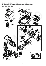 Предварительный просмотр 4 страницы Panasonic MC-CG713A249-AE Service Manual