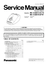 Panasonic MC-CG881C-SC79 Service Manual предпросмотр