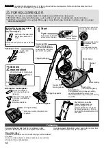 Предварительный просмотр 14 страницы Panasonic MC-CG882 Operating Instructions Manual