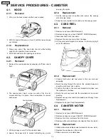 Предварительный просмотр 14 страницы Panasonic MC-CG902-00 Service Manual