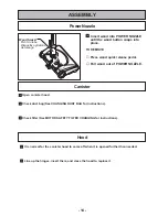 Предварительный просмотр 14 страницы Panasonic MC-CG917 Operating Instructions Manual