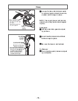 Предварительный просмотр 16 страницы Panasonic MC-CG917 Operating Instructions Manual