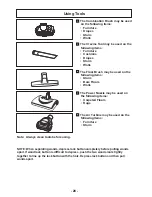 Предварительный просмотр 28 страницы Panasonic MC-CG917 Operating Instructions Manual