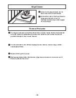 Предварительный просмотр 34 страницы Panasonic MC-CG917 Operating Instructions Manual