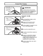 Предварительный просмотр 40 страницы Panasonic MC-CG917 Operating Instructions Manual