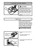 Предварительный просмотр 22 страницы Panasonic MC-CG937 Operating Instructions Manual