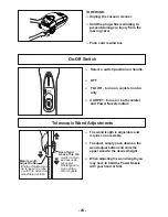 Предварительный просмотр 24 страницы Panasonic MC-CG937 Operating Instructions Manual