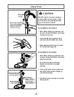 Предварительный просмотр 28 страницы Panasonic MC-CG937 Operating Instructions Manual