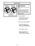 Предварительный просмотр 52 страницы Panasonic MC-CG937 Operating Instructions Manual