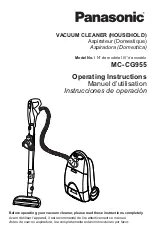 Panasonic MC-CG955 Operating Instructions Manual предпросмотр