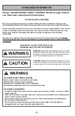 Preview for 6 page of Panasonic MC-CG955 Operating Instructions Manual