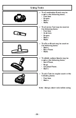 Preview for 30 page of Panasonic MC-CG955 Operating Instructions Manual