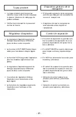 Preview for 37 page of Panasonic MC-CG955 Operating Instructions Manual