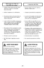 Preview for 41 page of Panasonic MC-CG955 Operating Instructions Manual