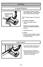 Предварительный просмотр 34 страницы Panasonic MC-CG957 Operating Instructions Manual