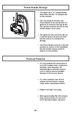 Предварительный просмотр 36 страницы Panasonic MC-CG957 Operating Instructions Manual