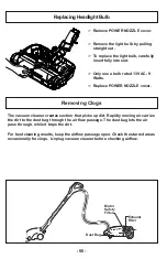 Предварительный просмотр 56 страницы Panasonic MC-CG957 Operating Instructions Manual