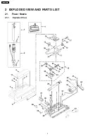 Предварительный просмотр 4 страницы Panasonic MC-CG973-00 Service Manual