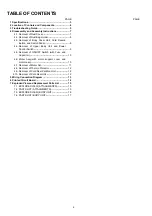 Preview for 2 page of Panasonic MC-CJ905-K147 Service Manual